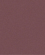 Linen Weave wallpaper by Eijffinger, flat swatch in dusky plum burgundy with woven linen texture