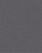 Linen Weave wallpaper by Eijffinger, flat swatch in charcoal slate grey with a fine linen texture