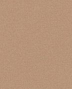 Linen Weave wallpaper by Eijffinger, flat swatch in warm terracotta clay with woven linen texture