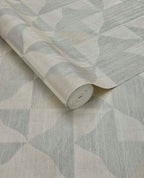 Pinwheel wallpaper by Eijffinger – textured geometric design