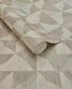 Pinwheel wallpaper by Eijffinger – textured geometric design