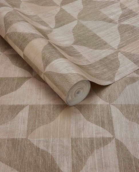 Pinwheel wallpaper by Eijffinger – textured geometric design