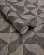 Pinwheel wallpaper by Eijffinger – textured geometric design