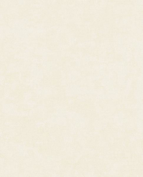 Soft Plaster II wallpaper by Eijffinger, flat swatch in soft cream with a subtly mottled plaster texture