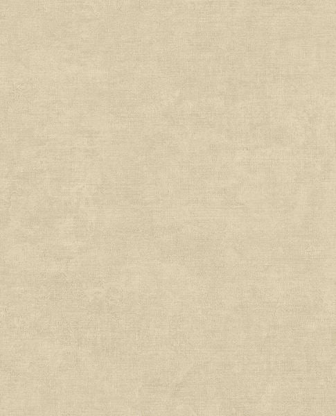 Soft Plaster II wallpaper by Eijffinger, flat swatch in soft sandy beige with a chalky plaster texture