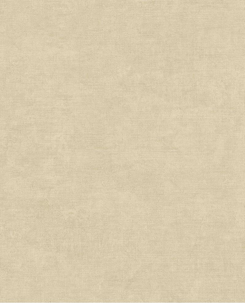 Soft Plaster II wallpaper by Eijffinger, flat swatch in soft sandy beige with a chalky plaster texture