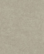 Soft Plaster II wallpaper by Eijffinger, flat swatch in warm grey-taupe with a mottled plaster finish