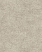 Grasscloth wallpaper by Eijffinger, flat swatch in warm stone grey with a natural woven texture