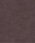 Grasscloth wallpaper by Eijffinger, flat swatch in deep mauve-plum with a woven linen-effect texture