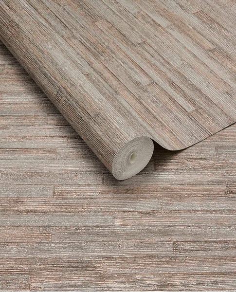 Woven Plank wallpaper by Eijffinger – woven timber-plank texture design