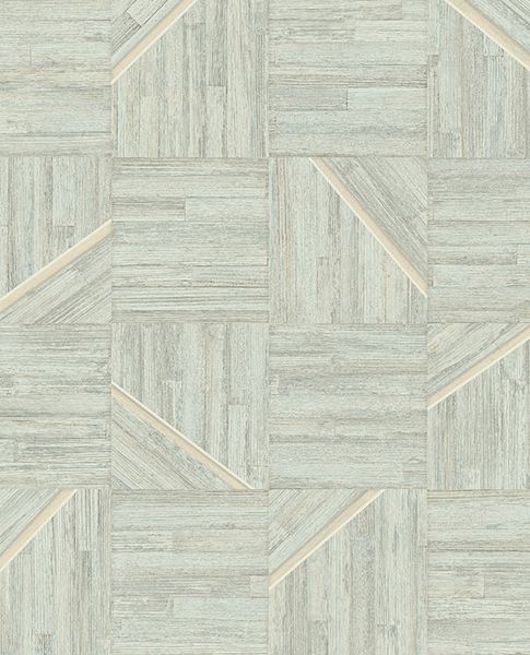 Marquetry Inlay wallpaper by Eijffinger – wood-grain panel texture design