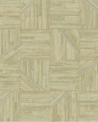 Marquetry Inlay wallpaper by Eijffinger – wood-grain panel texture design
