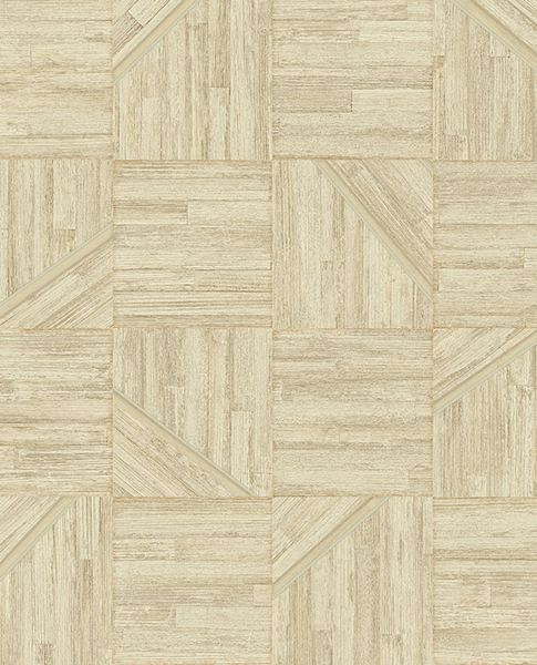 Marquetry Inlay wallpaper by Eijffinger – wood-grain panel texture design