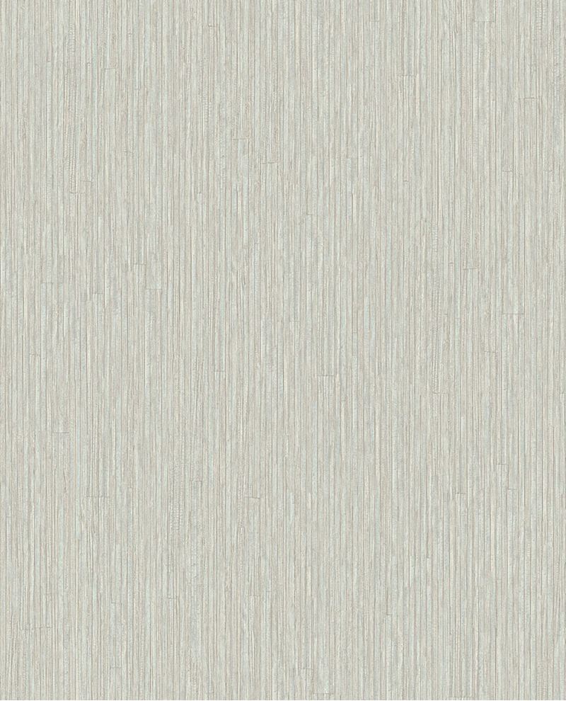 Fine Reed wallpaper by Eijffinger in pale grey, vertical reed texture, flat pattern swatch
