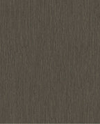 Fine Reed wallpaper by Eijffinger in dark espresso brown, vertical reed grasscloth texture, flat swatch