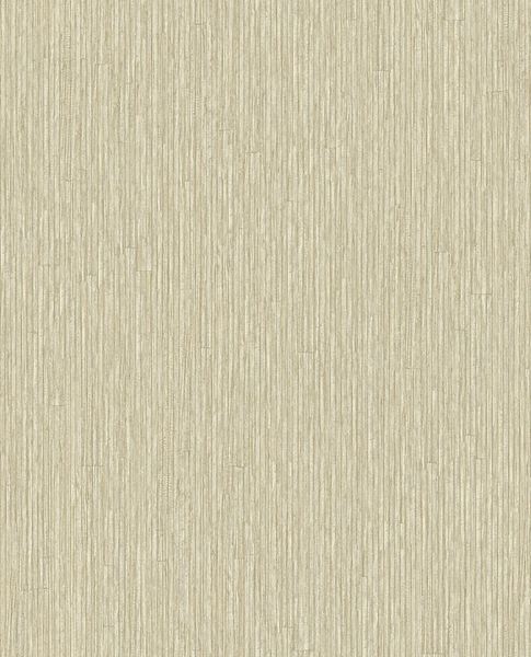 Fine Reed wallpaper by Eijffinger in soft beige, vertical reed grasscloth texture, flat swatch