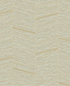 Woven Chevron wallpaper by Eijffinger in soft sand beige, woven chevron texture, flat swatch