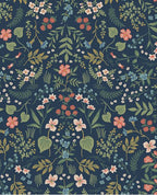 Wildflower Meadow wallpaper by Eijffinger – ditsy wildflower meadow design