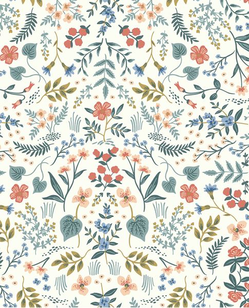 Wildflower Meadow wallpaper by Eijffinger – ditsy wildflower meadow design