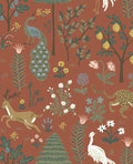 Woodland Menagerie wallpaper by Eijffinger – whimsical animal forest design