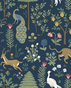 Woodland Menagerie wallpaper by Eijffinger – whimsical animal forest design