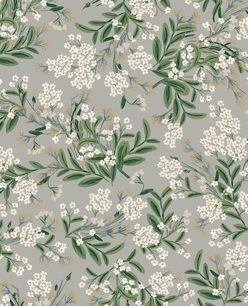 Wildflower Sprig wallpaper by Eijffinger – leafy floral sprig design