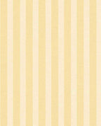 Storybook Stripe wallpaper by Eijffinger in soft buttery yellow and cream, woven vertical stripes