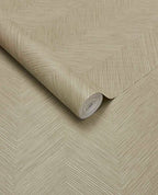Woven Herringbone wallpaper by Eijffinger – woven herringbone texture design