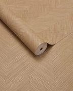 Woven Herringbone wallpaper by Eijffinger – woven herringbone texture design