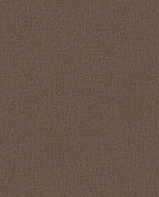 Linen Weave wallpaper by Eijffinger, flat swatch in deep cocoa brown with a linen-weave finish