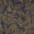 Venetie wallpaper by Casamance in Marine/Dore - metallic design