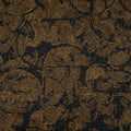 Venetie wallpaper by Casamance in Noir/Dore - metallic design