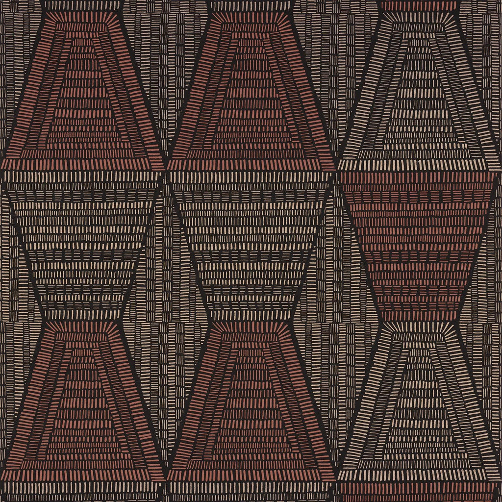 Daia - Noir/Terracotta