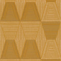 Daia wallpaper by Casamance in Ocre