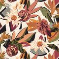Salvador wallpaper by Casamance in Grege/Corail
