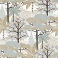 Marakanda wallpaper by Casamance in Pastel/Dore - metallic design
