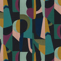 Assemblage wallpaper by Casamance in Noir/Multico