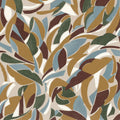 Collage wallpaper by Casamance in Grege/Moutarde