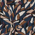 Collage wallpaper by Casamance in Noir/Blush