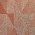 Parangon wallpaper by Casamance in Cuivre - metallic design