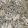 Madhuca wallpaper by Casamance in Noir