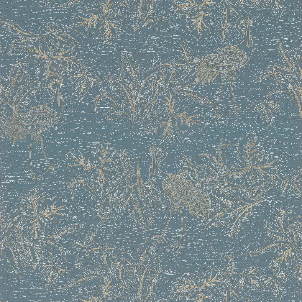 Mirador - Bleu Persan/Doré