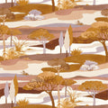 Cap ferret wallpaper by Casamance in Ocre/Nude