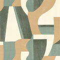 Gino wallpaper by Casamance in Emeraude
