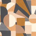 Sonia wallpaper by Casamance in Orange