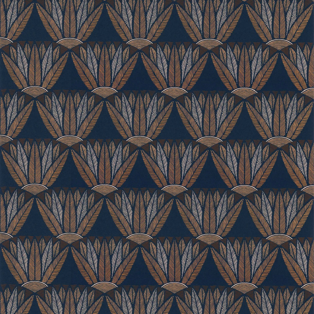 Castalia - Marine/Terracotta