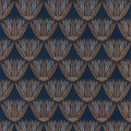 Castalia - Marine/Terracotta