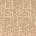 Cinétique wallpaper by Casamance in Nude - metallic design