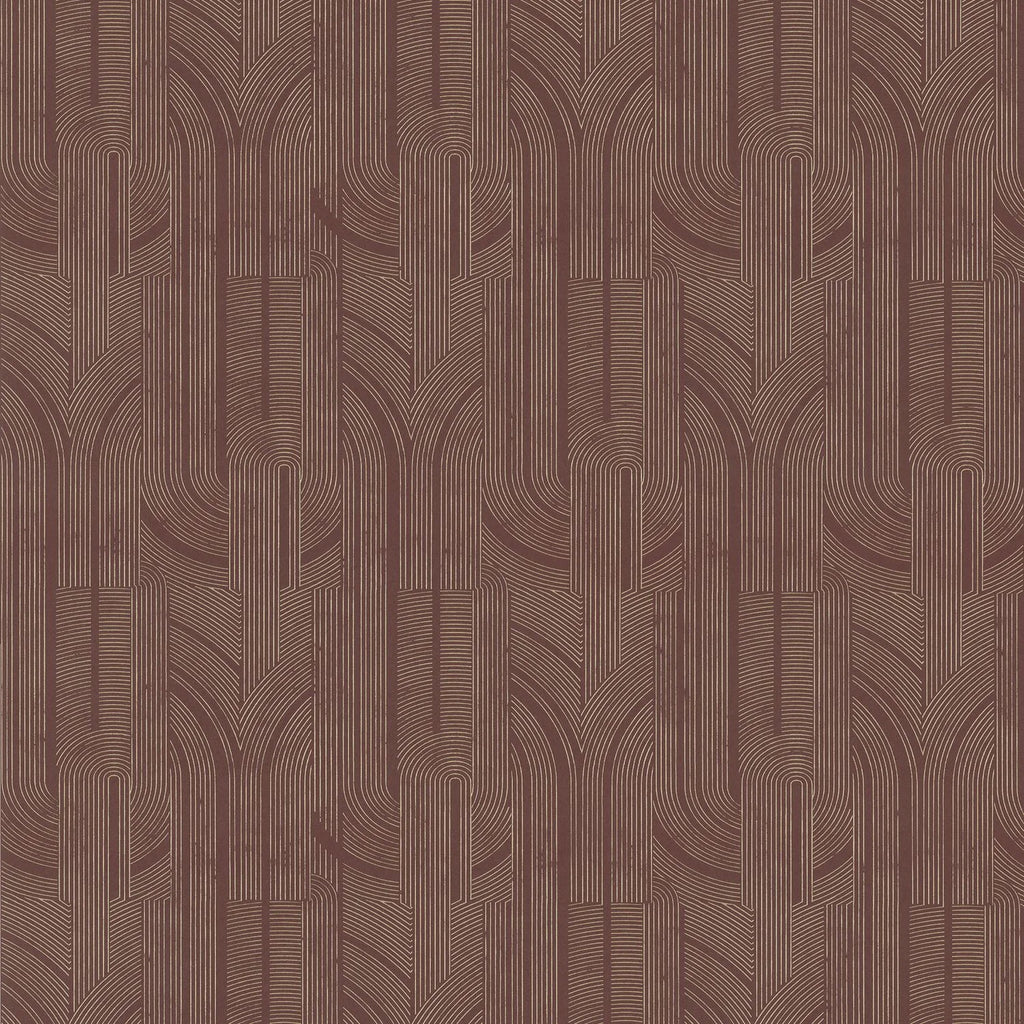 Porte dorée - Lie De Vin/Doré