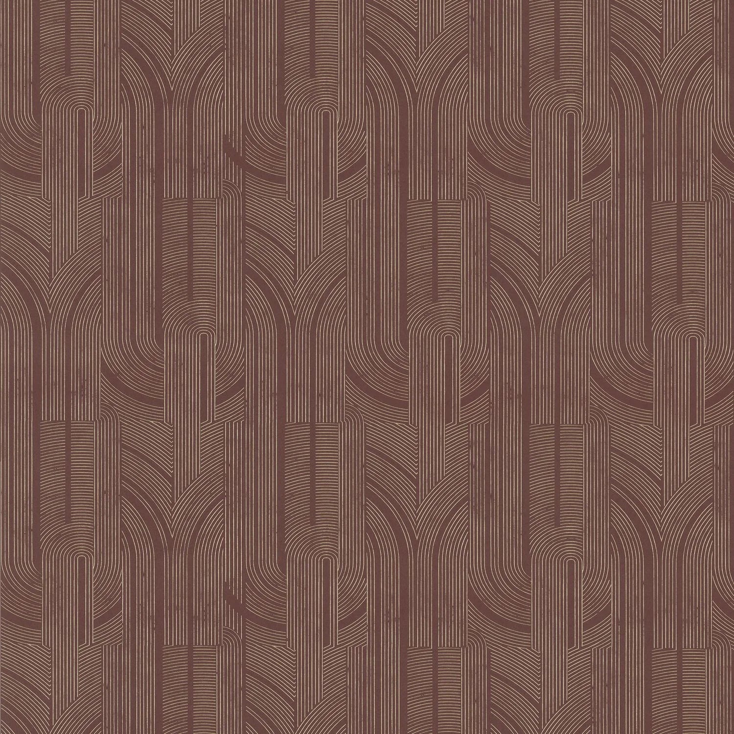 Porte dorée - Lie De Vin/Doré